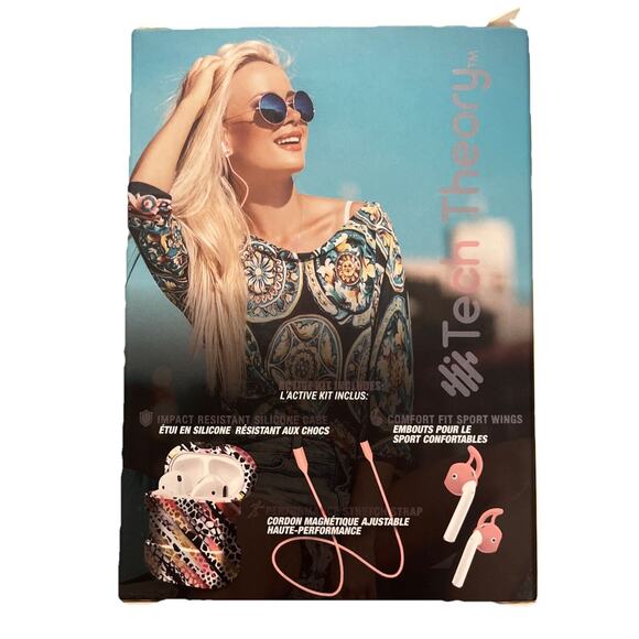 NEW Tech Theory 3 Piece Accessory Kit Apple Airpods 1 & 2 (not included) Cover - Picture 4 of 6